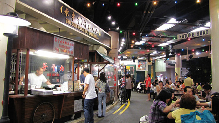 Khu ẩm thực Singapore