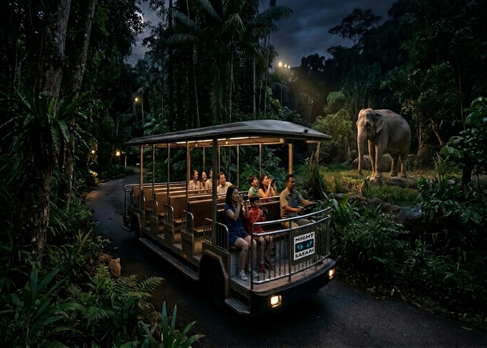 Du lịch Night Safari Singapore